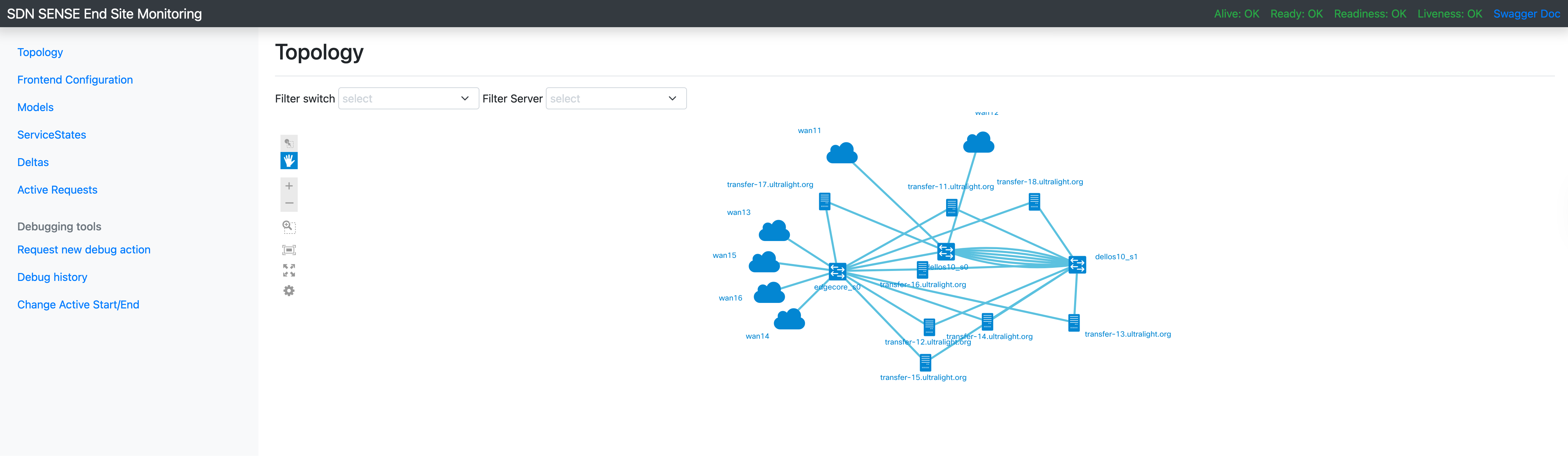 SiteRM Frontend Web UI alt